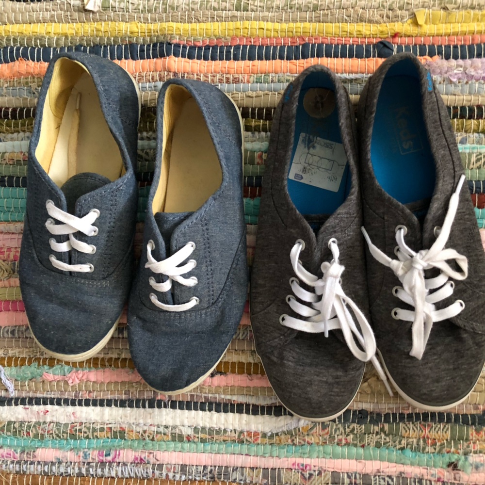 Lot two slip ons: one freebie